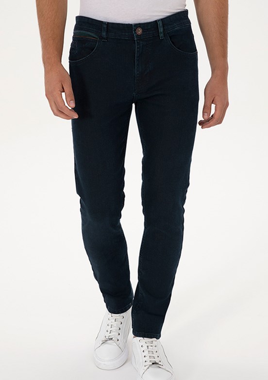 US POLO ASSN Yeşil Erkek Slim Jean Pantolon