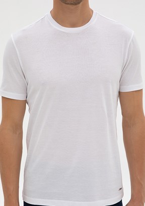 PİERRE CARDİN - Erkek Beyaz Slim T-Shirt