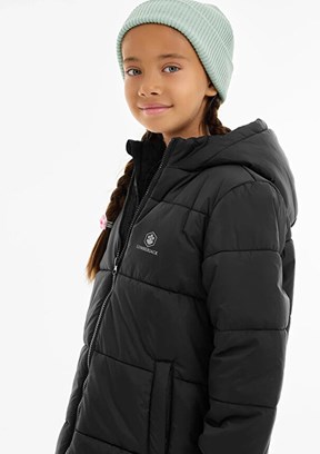 LUMBERJACK Siyah Erkek Çocuk Baskılı Mont