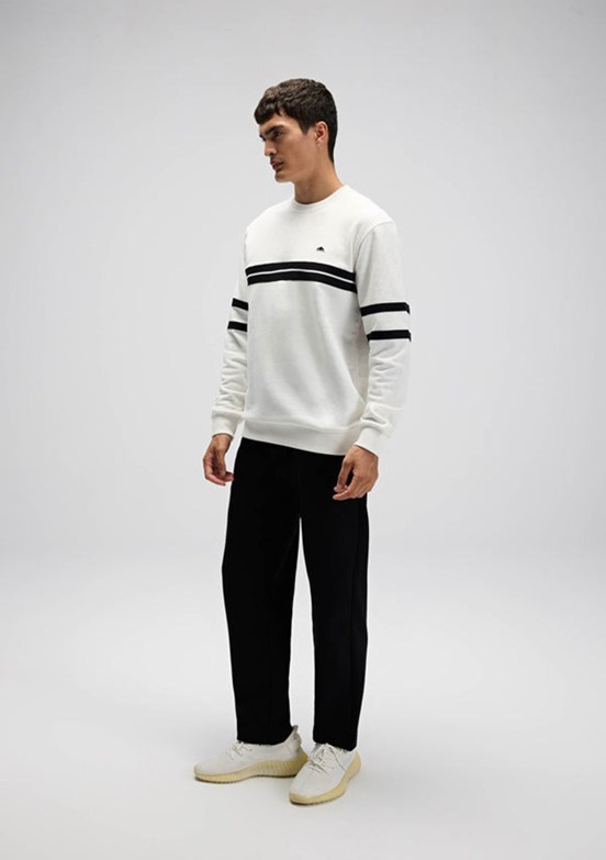 ELLESSE Kırık Beyaz Erkek Sweatshirt