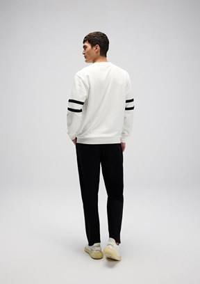 ELLESSE Kırık Beyaz Erkek Sweatshirt