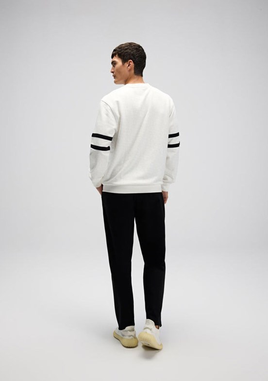 ELLESSE Kırık Beyaz Erkek Sweatshirt