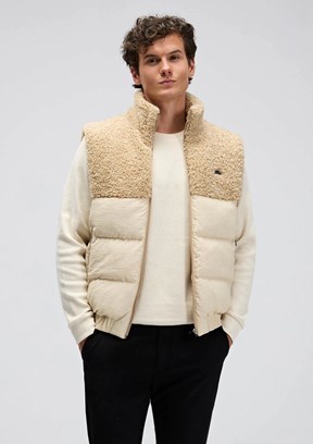 ELLESSE - EM532 Erkek Bej Şişme Yelek