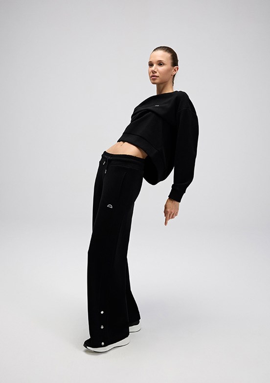 ELLESSE Siyah Kadın Bol Paça Pantolon