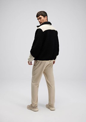 ELLESSE Siyah Erkek Fermuarlı Polar Mont