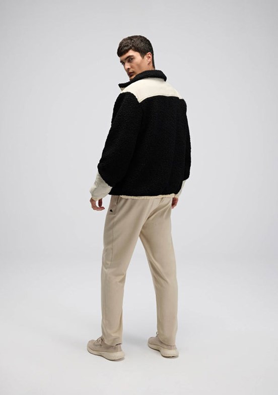 ELLESSE Siyah Erkek Fermuarlı Polar Mont