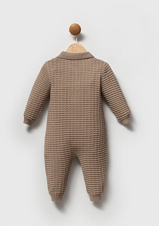 US POLO ASSN Bej Erkek Bebek Tulum