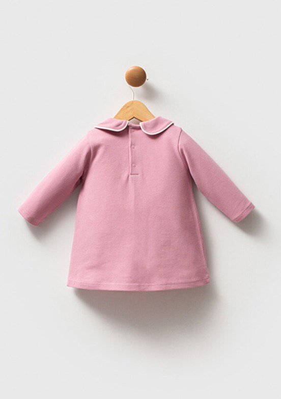 US POLO ASSN Pembe Kız Bebek Standart Elbise