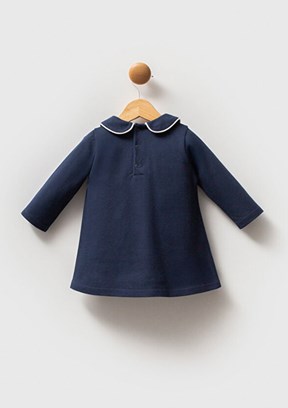 US POLO ASSN Lacivert Kız Bebek Standart Elbise