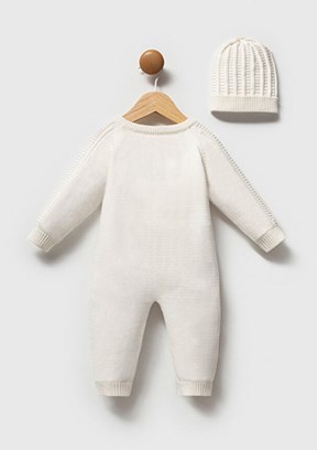 US POLO ASSN Beyaz Kız Bebek Tulum