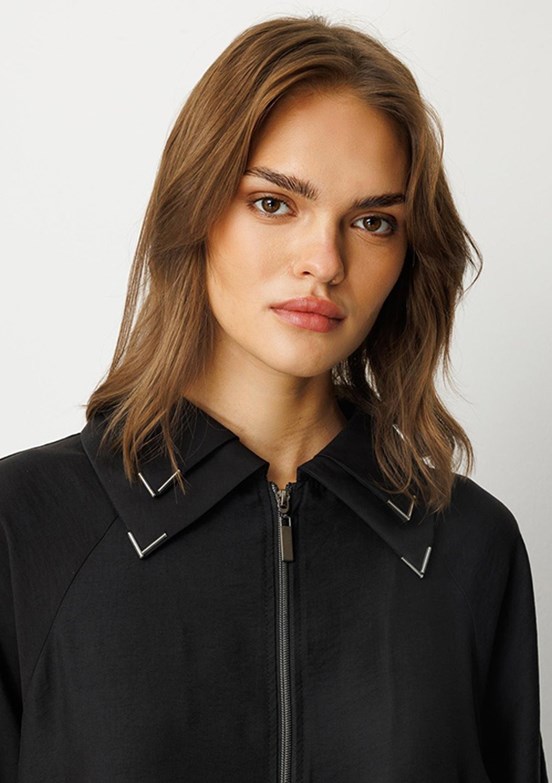 MİCCA Siyah Kadın Pantolonlu Takım