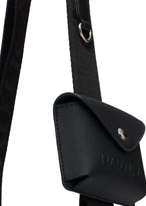 NAUTİCA Siyah Kadın Çapraz Çapra