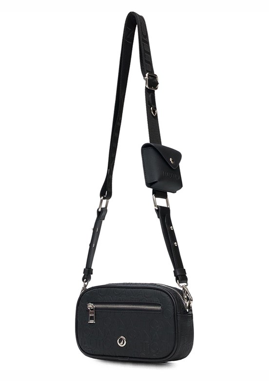 NAUTİCA Siyah Kadın Çapraz Çapra