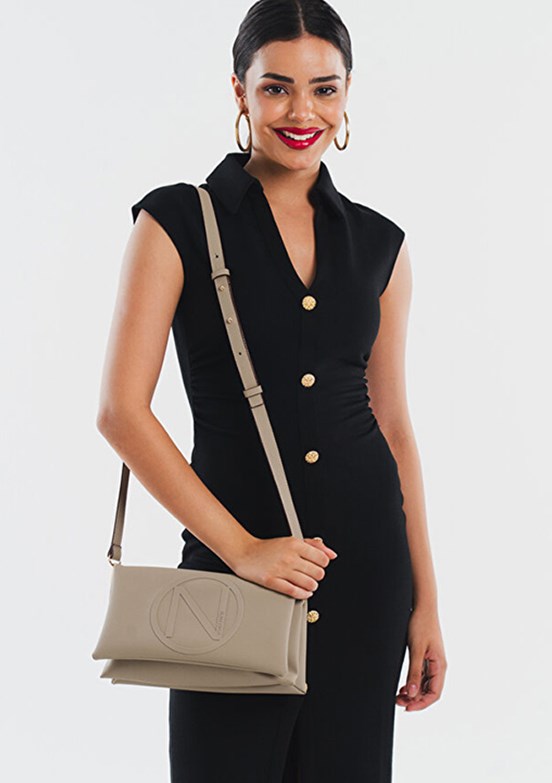 NAUTICA Gri Kadın Çapraz Çanta