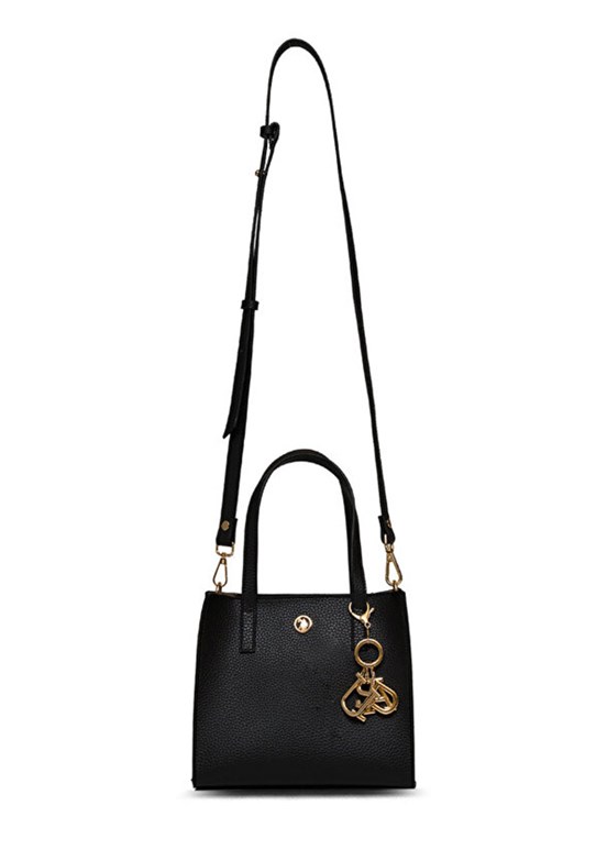 US POLO ASSN - US25538 Kadın Siyah Çapraz Çanta