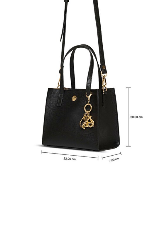 US POLO ASSN - US25538 Kadın Siyah Çapraz Çanta