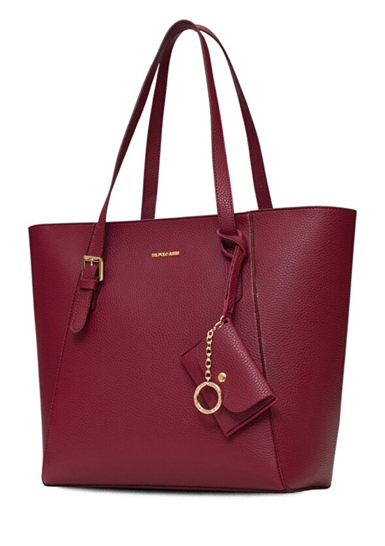 US POLO ASSN - US25551 Kadın Bordo Omuz Çantası