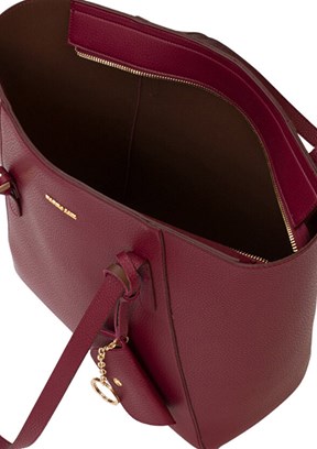 US POLO ASSN - US25551 Kadın Bordo Omuz Çantası