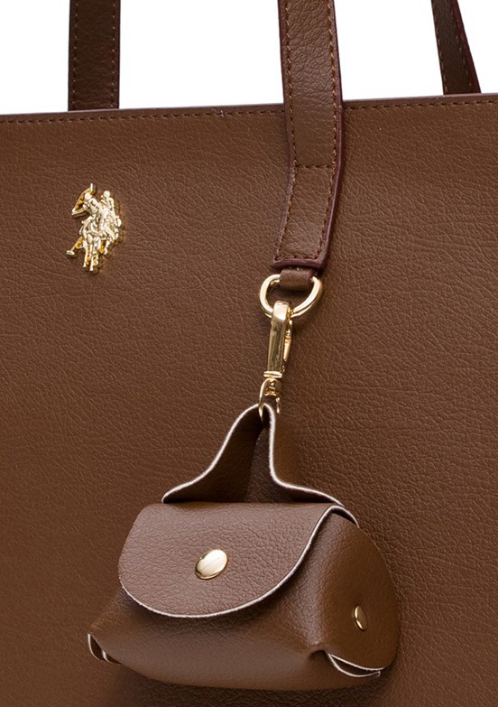 US POLO ASSN - US25587 Kadın Kahverengi Omuz Çantası