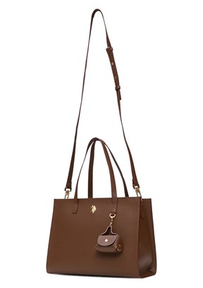 US POLO ASSN - US25587 Kadın Kahverengi Omuz Çantası