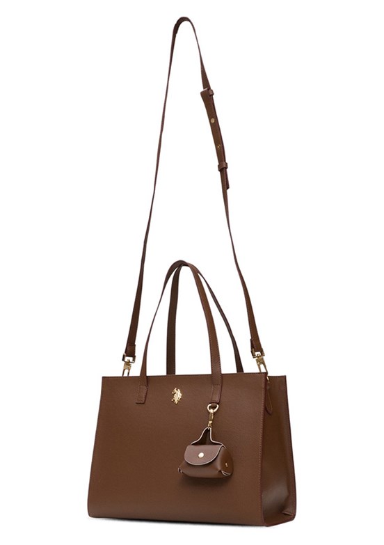 US POLO ASSN - US25587 Kadın Kahverengi Omuz Çantası
