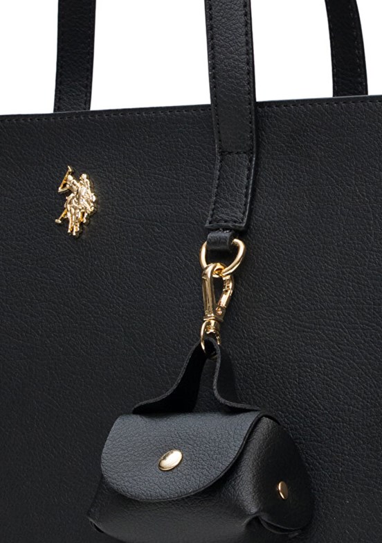 US POLO ASSN - US25587 Kadın Siyah Omuz Çantası