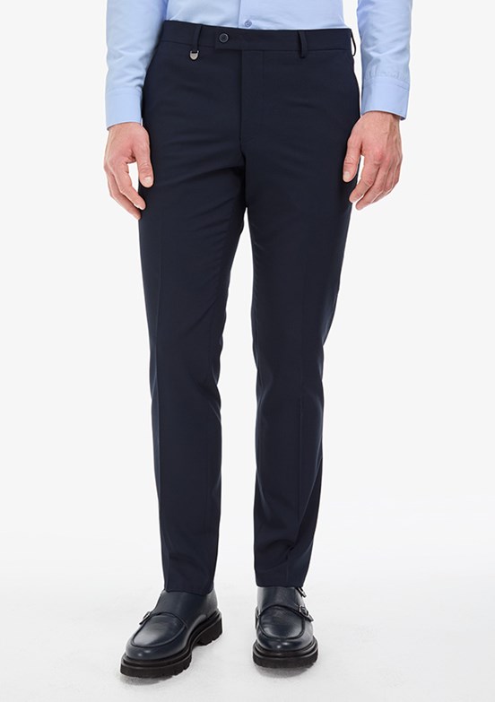 PİERRE CARDİN - Erkek Lacivert Basic Pantolon