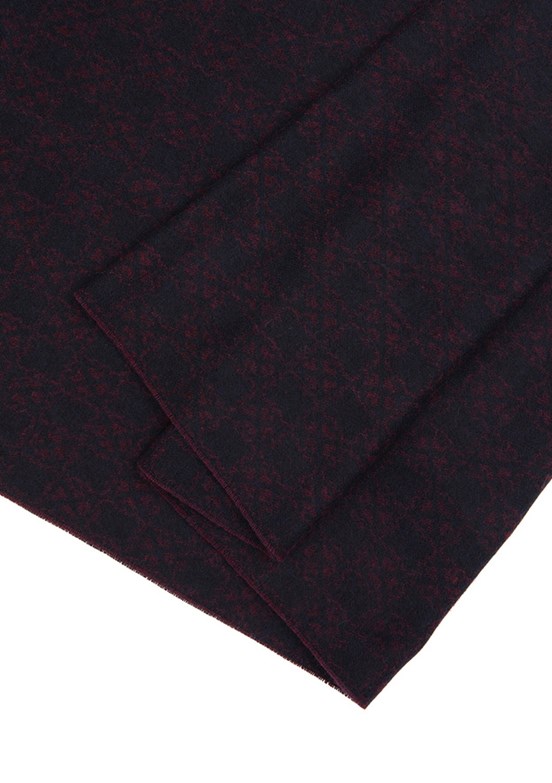 PİERRE CARDİN Bordo Erkek Atkı
