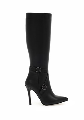 PİERRE CARDİN Siyah Kadın Çizme