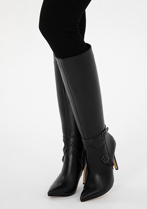 PİERRE CARDİN Siyah Kadın Çizme