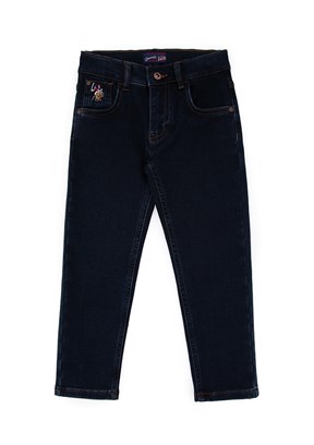 US POLO ASSN Mavi Erkek Çocuk Slim Jean Pantolon