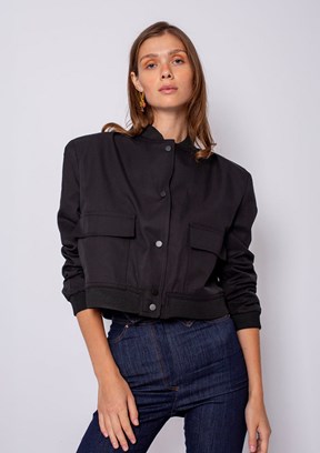 LADY GİNA Siyah Kadın Regular Ceket