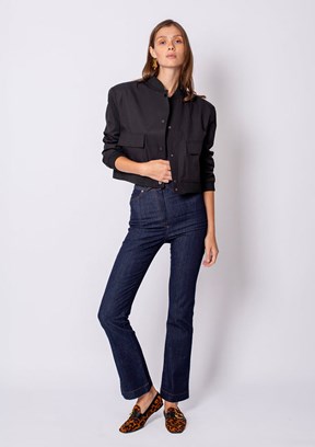 LADY GİNA Siyah Kadın Regular Ceket