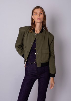 LADY GİNA Yeşil Kadın Regular Ceket