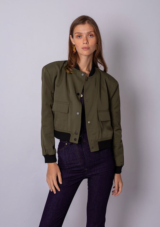 LADY GİNA Yeşil Kadın Regular Ceket