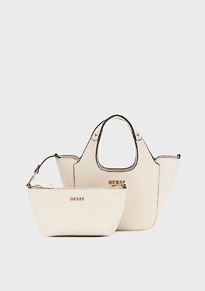 GUESS Ekru Kadın Çapraz Çanta