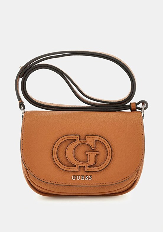 GUESS Kahverengi Kadın Çapraz Çanta