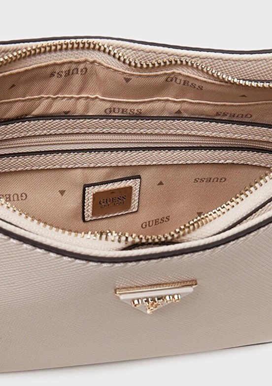 GUESS Ekru Kadın Kol Çantası