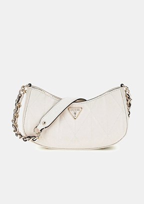 GUESS Beyaz Kadın Kol Çantası