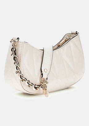 GUESS Beyaz Kadın Kol Çantası