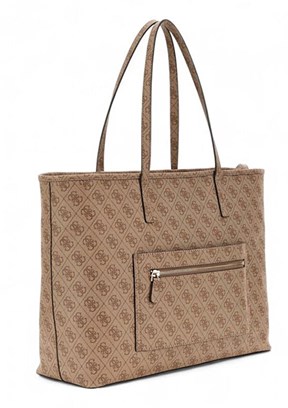 GUESS POWER PLAY II LARGE - HWSL7124240 Kadın Kahverengi Kol Çantası