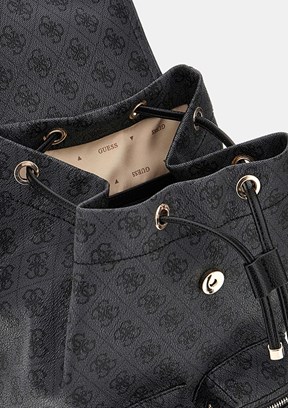 GUESS Antrasit Kadın Sırt Çantası