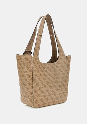 GUESS CALISTA 2 IN 1 TOTE - HWSG7334220 Kadın Kahverengi El Çantası