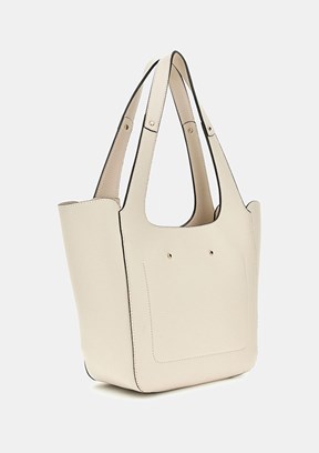 GUESS Beyaz Kadın Kol Çantası