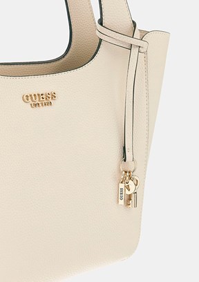 GUESS Beyaz Kadın Kol Çantası