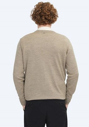 KİP Bej Erkek Bisiklet Yaka Kazak