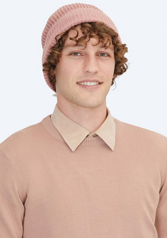 KİP Turuncu Erkek Bisiklet Yaka Kazak