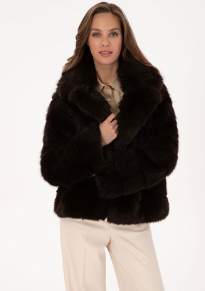 PİERRE CARDİN Kahverengi Kadın Comfort Mont