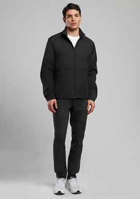 LEE COOPER Siyah Erkek Kapüşonlu Mont