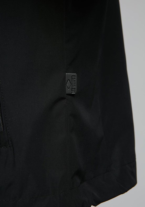 LEE COOPER Siyah Erkek Kapüşonlu Mont